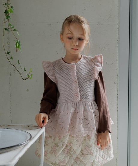 14[予約]perrobebe hazel padding skirt