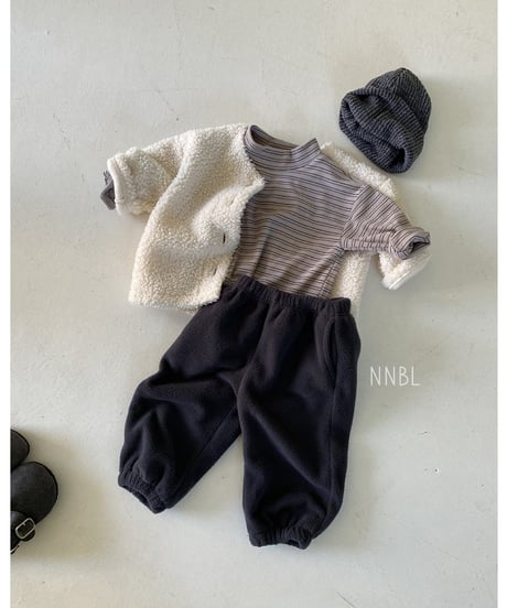 17[予約]nunubiel fleece pants