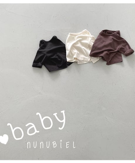 40[予約]nunubiel bebe jacqueline t-shirt
