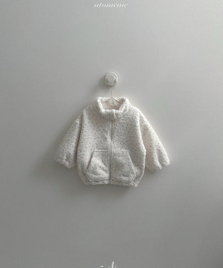 15[予約]atomeme teddy zip-up