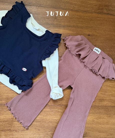17[予約]jujua frill flared pants