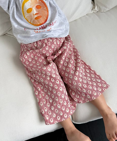 1[予約]nightbebe single bloom pants