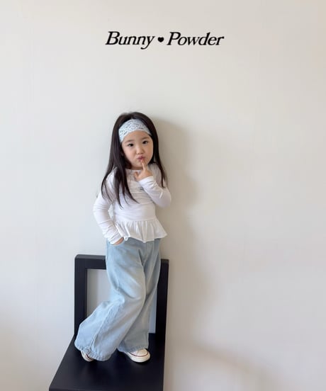 12[予約]bunny powder layered camisole