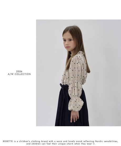 20[予約]ROSETTE preppy pants