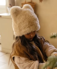 38[予約]OREN cat fake fur beanie