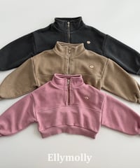 31[予約]ELLYMOLLY arch pig half zip