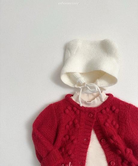 33[予約]atomeme winter berry cardigan