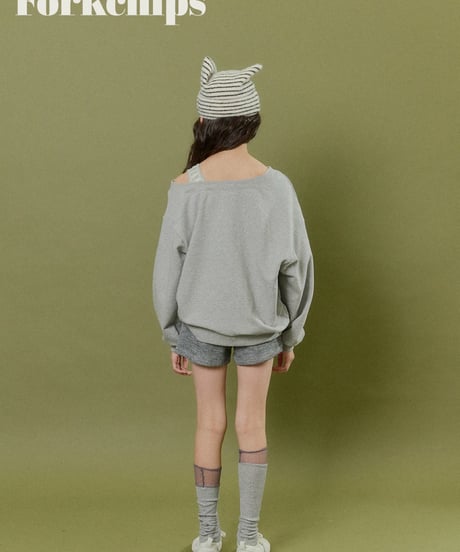 10[予約]FORKCHIPS glitter shoulder mtm