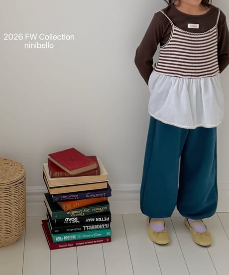 11[予約]ninibello tammy stripe bustier