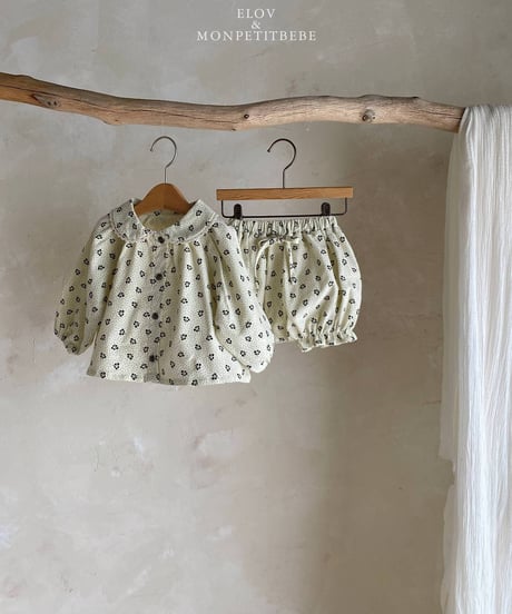 6[予約]elov&monpetitbebe mellow collar set