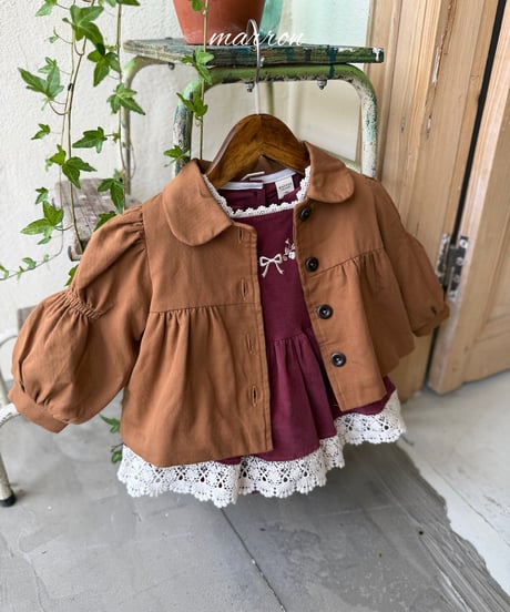2[予約]marron bonbon jacket(XS-L)