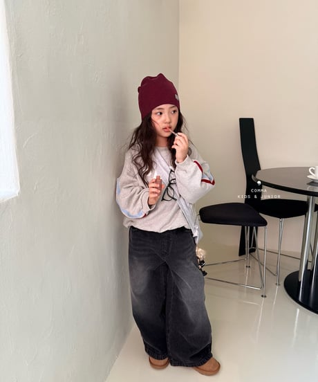 25[予約]COMMA slit sleeve mtm