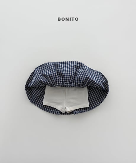62[予約]bonito check cancan skirt