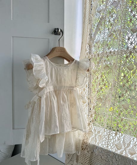 37[予約]monbebe lily layered ops(baby)