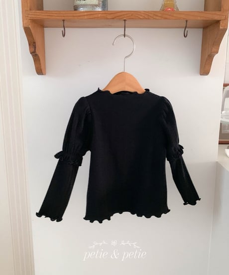 14[予約]petit&petit mellow rib t