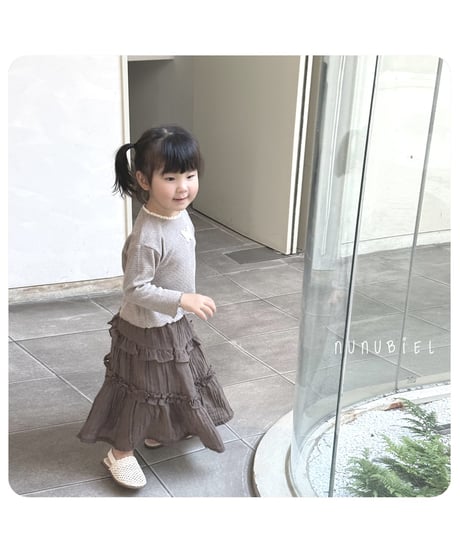 47[予約]nunubiel butterfly t-shirt