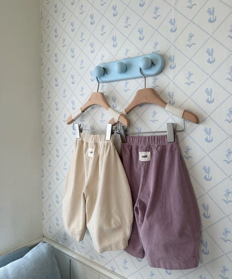 23[予約]monbebe dart barrel fit pants