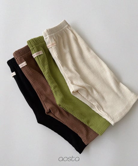 32[予約]Aosta butter pants