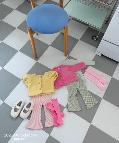 3[予約]ninibello toffee bebe bootcut(baby)