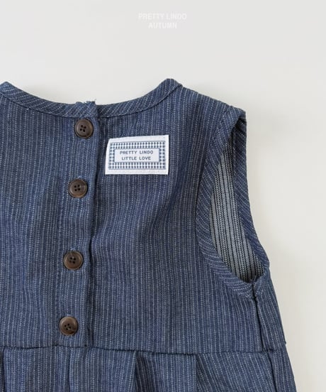 58[予約]LINDO denim overall