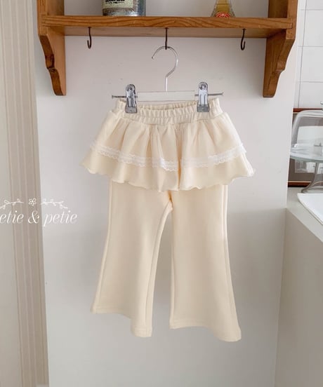 41[予約]petit&petit sha cancan skirt pants