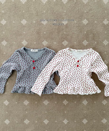 9[予約]melikey mini strawberry t