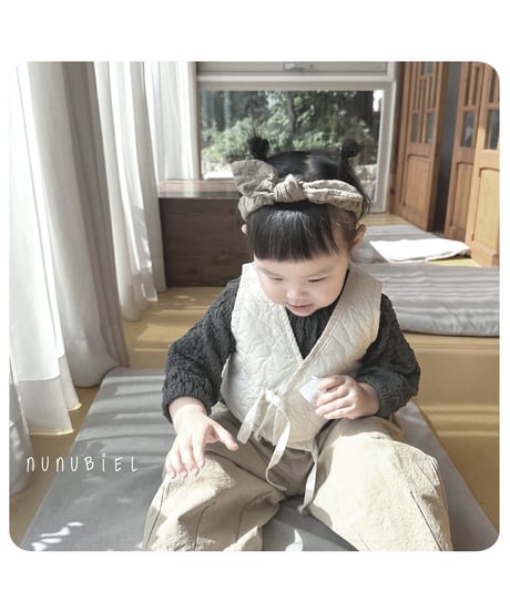 42[予約]nunubiel bebe fig vest