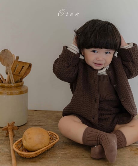 64[予約]OREN bruno knit set