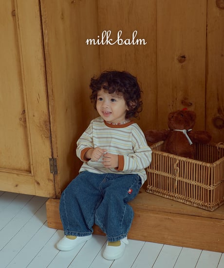 9[予約]milkbalm jerry border tee