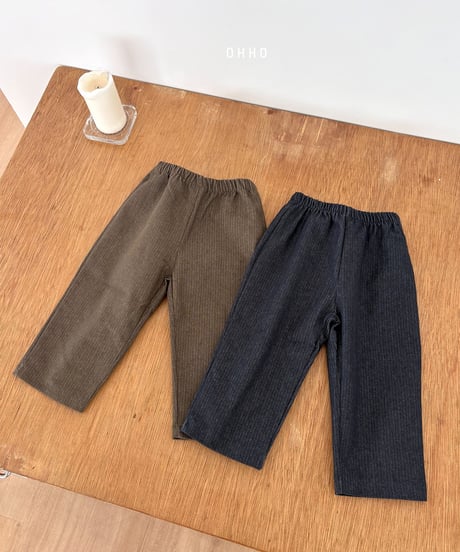 20[予約]ohho herringbone denim pants