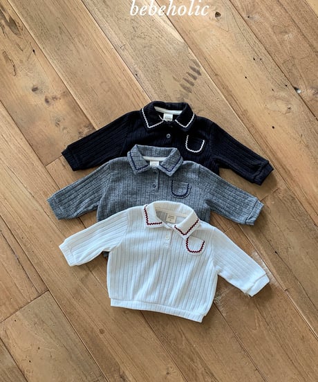 22[予約]bebeholic tiny collar tee