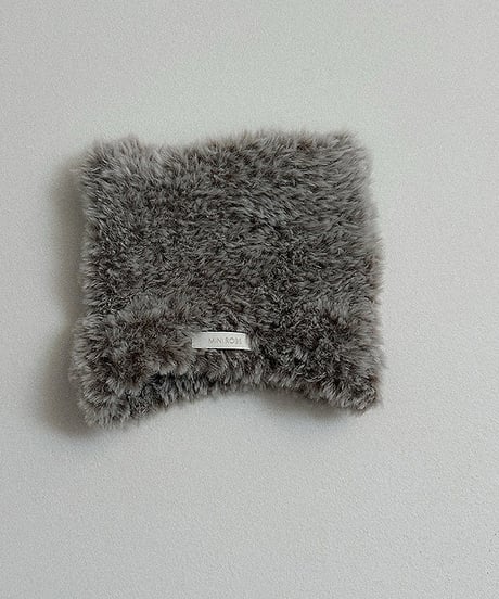 48[予約]minirobe mink cat beanie