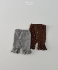 61[予約]LINDO garden frill pants
