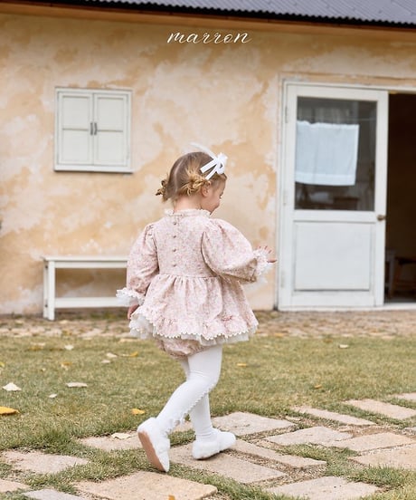 48[予約]marron rachel suit(6-18m)