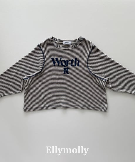 19[予約]ELLYMOLLY worth it chain t