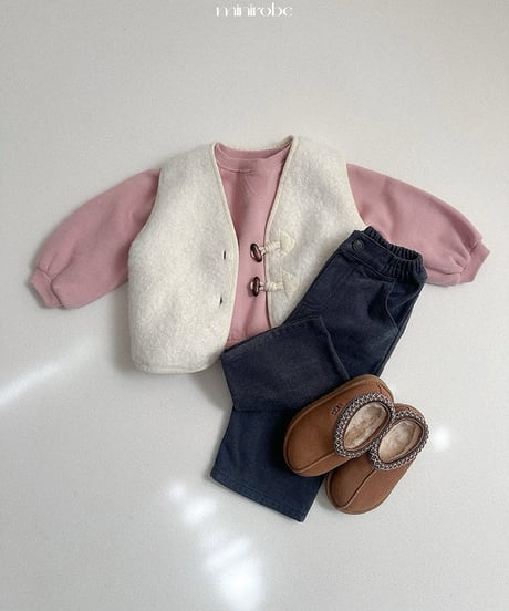32[予約]minirobe winter basic pants