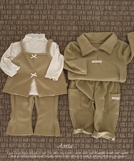 44[予約]Aosta bibi vest