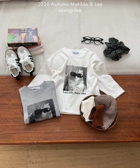 20[予約]matilda&lee sunglasses cat tee