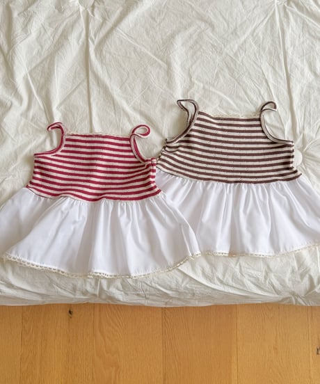11[予約]ninibello tammy stripe bustier