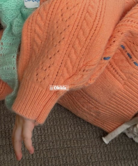 27[予約]ololala love heart knit