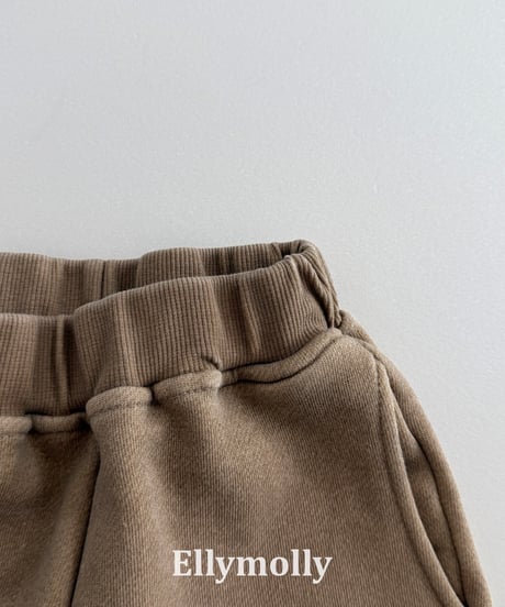 32[予約]ELLYMOLLY arch pig pants
