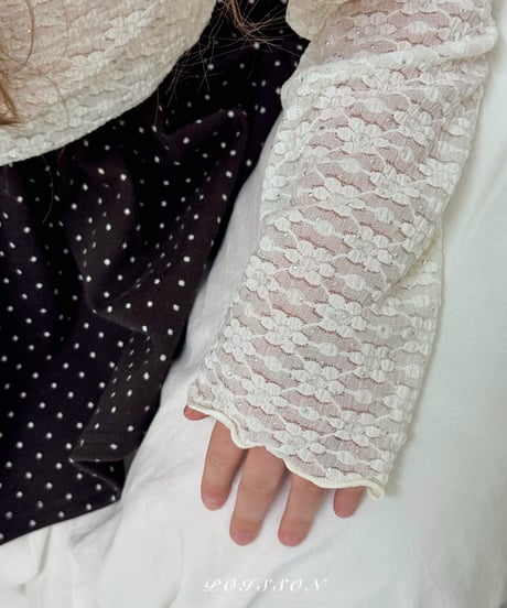 10[予約]poisson lace layered t-shirt