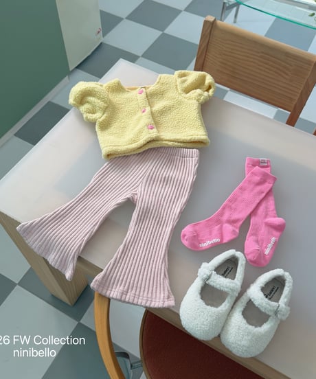 3[予約]ninibello toffee bebe bootcut(baby)