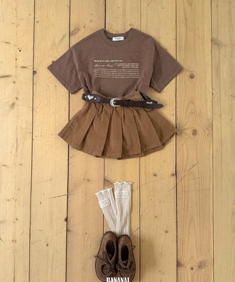 35[予約]BANANAJ piava corduroy skirt
