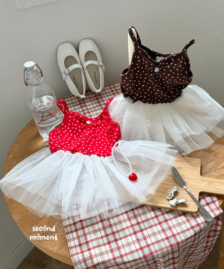 6[予約]second moment daisy sha bustier