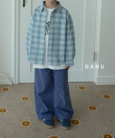 6[予約]oahu urban check shirt