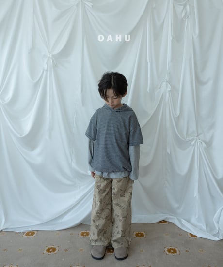 4[予約]oahu part short sleeve hoodie