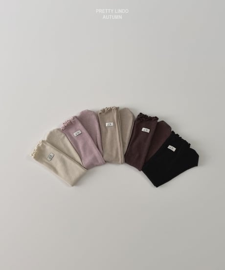 45[予約]LINDO soft roll socks