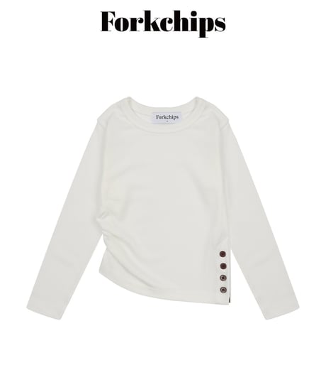 14[予約]FORKCHIPS cocoa single t-shirt