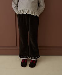 19[予約]momoann ribbon bootcut